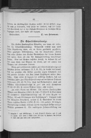 Die Scharfrichterpfennige.
