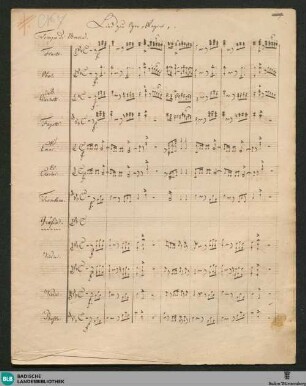 Ja von der Garde des Tyrannen - JWK Mus.Ms. 8 : S, orch; StrK WoO 5.16/3