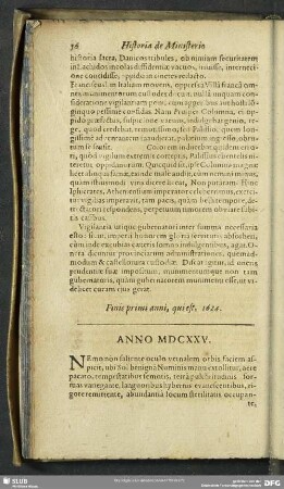 Historia De Ministerio Cardinalis Richelii. Liber II. Anno MDCXXV