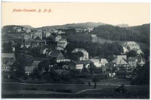 Nieder-Einsiedel. Blick auf Nieder-Einsiedel