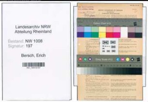 Entnazifizierung Erich Bersch , geb. 20.10.1910 (Webmeister)