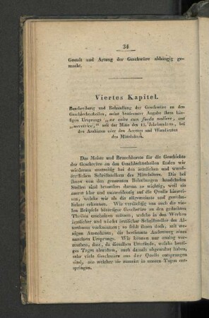 Viertes Kapitel. Beschreibung und Behandlung der Geschwüre an den Geschlechtstheilen, ...