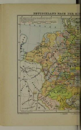 Deutschland nach der Kreiseinteilung (XVI. Jahrht.)