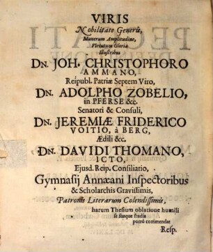 De peccati definitione logica e I. Joh. III. V. 4 & V. V. 17. theses ad amicam disquisitionem
