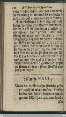 Matth. XXVI. 41.