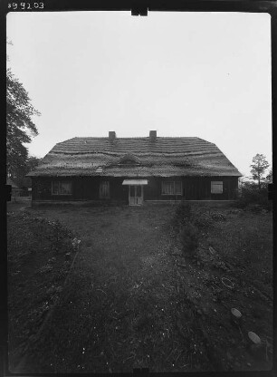 Viereichen-Altliebel. Forsthaus. Gartenansicht