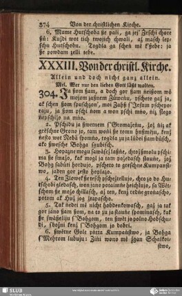 XXXIII. Von der christl. Kirche