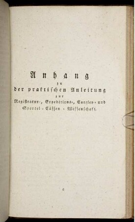 Anhang zu der praktischen Anleitung [...]