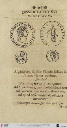 Dissertatio XVI.