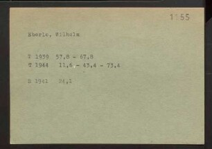 Eberle, Wilhelm