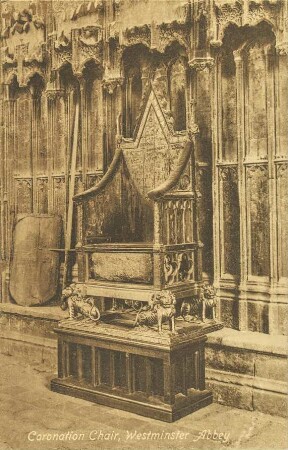 Coronation Chair, Westminster Abbey
