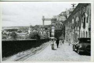 Straße in Richtung Altstadt, Salvador da Bahia, Brasilien