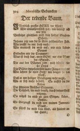 304-314, Der redende Baum