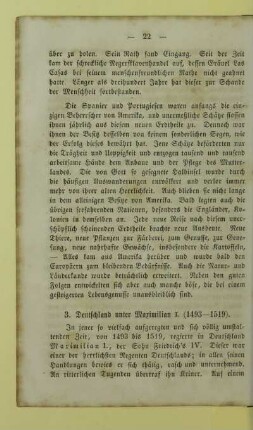 3. Deutschland unter Maximilian I. (1493-1519)