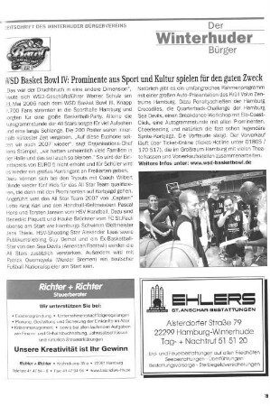 WSD Basket Bowl IV: Prominente aus Sport und Kultur spielen für den guten Zweck