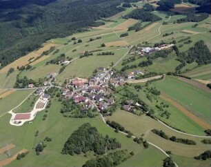 Hochberg, Gemeinde Bingen, Luftbild
