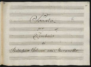 Sonaten; cemb; E-Dur; TorG 25