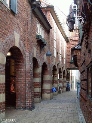 Bremen, Altstadt, Böttcherstraße 7, Hinter dem Schütting 9
