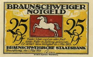 Notgeld - 25 Pfennig