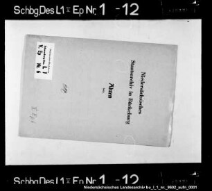 Beschwerde der Gemeinden Hagenburg und Steinhude wegen Beeinträchtigung des Holzhiebs durch Drost Ernst Ludolf Klencke