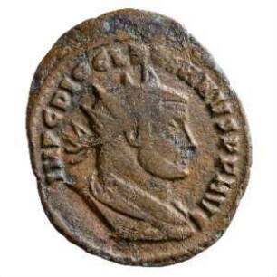 Münze, Follis (Follaro), 303 n. Chr.