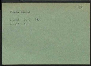 Frank, Konrad