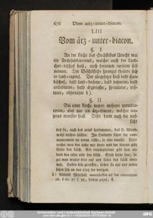LIII Vom ärz-unter-diacon.