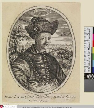 IEAN LOVYS Comte d' Ab Isolani General de Croates [Johann Ludwig Hector Graf von Isolani]