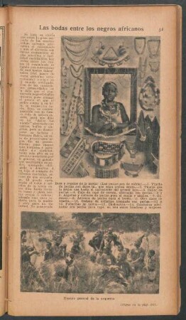 Las bodas entre los negros africanos