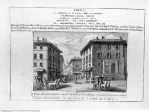 Delle Magnificenze di Roma antica e moderna, Zweites Buch, Seite XLV: Piazza di Macel de Corvi (demoliert)