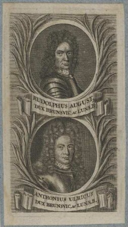 Bildnis des Herzogs Rudolph August und des Herzogs Anton Ulrich von Braunschweig-Lüneburg