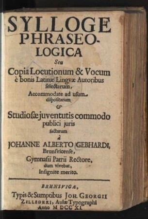 Sylloge Phraseologica