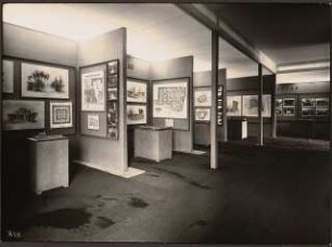 Fotoalbum: Deutsche Gartenbau- und Schlesische Gewerbe-Ausstellung (GUGALI), Liegnitz: Gewerbeausstellung, Innenansicht Ausstellungsgebäude: Ausstellung der Stadt Breslau