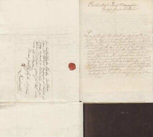 Johann Sebastian Clais an Karoline Luise von Baden (London)