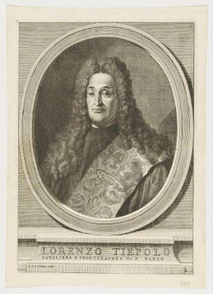 Bildnis des Lorenzo Tiepolo