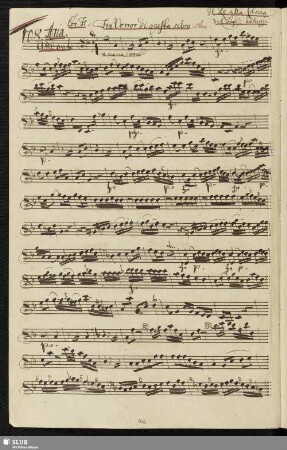 108. Aria: Fra l'orror di questa selva / Galuppi, B.