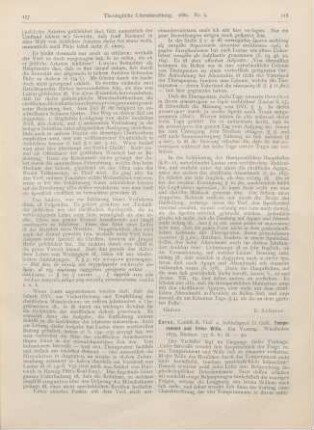 118-119 [Rezension] Carus, Gust., Temperament und freier Wille. Ein Vortrag