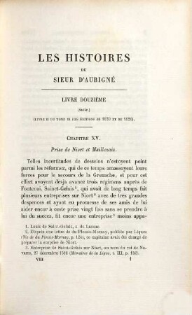 Histoire universelle, 8. 1588 - 1593