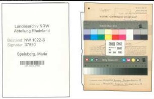 Entnazifizierung Maria Spelsberg , geb. 05.06.1916 (Lehrerin)