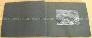 Fotodokumentation eines Bauleiters über Baumaßnahmen in den Gaswerken Düsseldorf 1925/1926 - Gesamtansicht und Bau der Kammerofenanlage (Band 1)