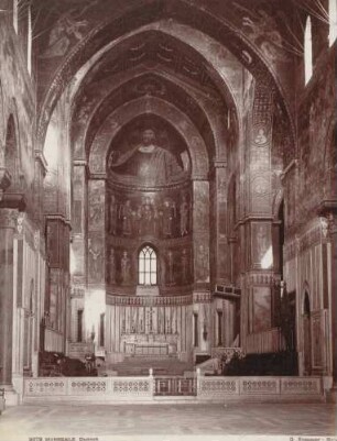 Innenansicht der Kathedrale von Monreale