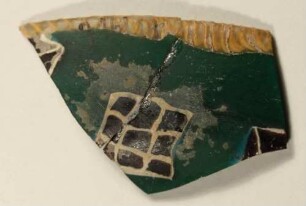 Fragment einer Glasschale