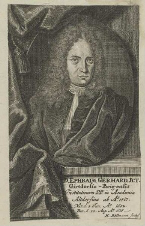 Bildnis des Ephraim Gerhard