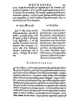 26. Περὶ τῶν κλινῶν. = De lectis.