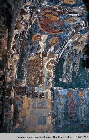 Madonna Kyriotissa zwischen Erzengeln und Christus Pantokrator