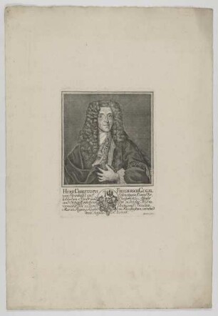 Bildnis des Christoph Friederich Gugel