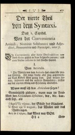 Der vierte Theil von dem Syntaxi