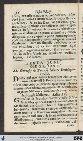 Festa Junii.