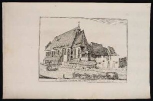 S. Elisabet Kirchen bej Den Teutschen Haus. in Nürnb. - Sankt Elisabeth, Nürnberg