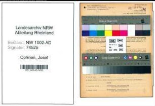 Entnazifizierung Josef Cohnen, geb. 12.09.1893 (Hallenarbeiter)